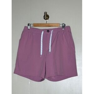 Chubbies Everyday Shorts Mens XL Mauve Pink 6 Inch Inseam Regular Fit Drawstring